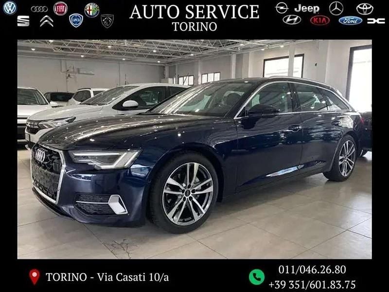 Blu/azzurro Usata 2023 Audi A6 Advanced Station wagon | 42.900 € (Super prezzo) - Immagine 1/4