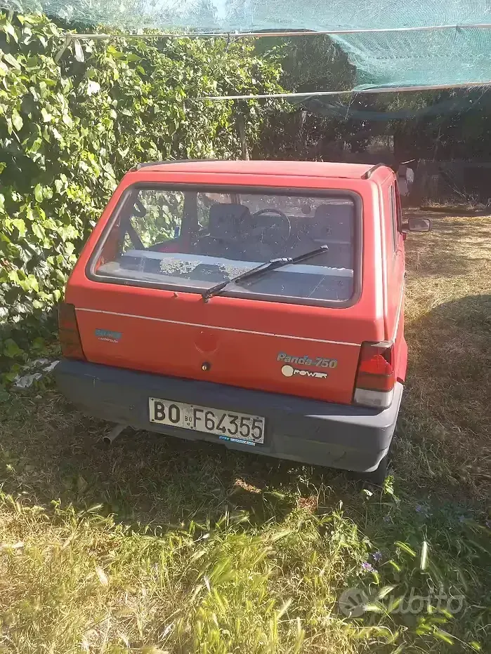 Usata Fiat Panda 34 CV (25 kW) 1991 Rosso Utilitaria