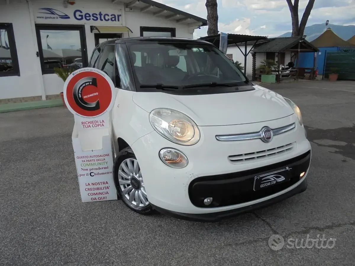 Usata Fiat 500L Pop Star 105 CV (77 kW) 2014 Bianco Monovolume