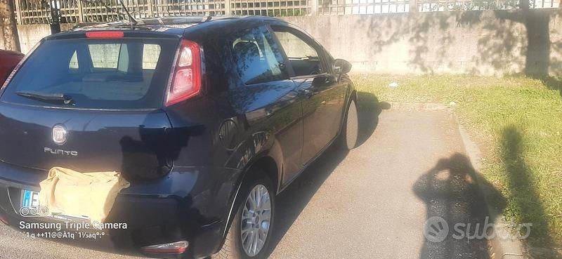 Usata Fiat Punto 69 CV (50 kW) 2012 Blu Utilitaria