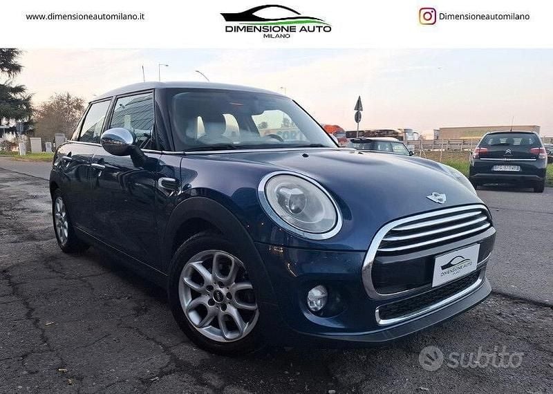 Usata Mini Cooper 136 CV (100 kW) 2017 Blu/azzurro Utilitaria