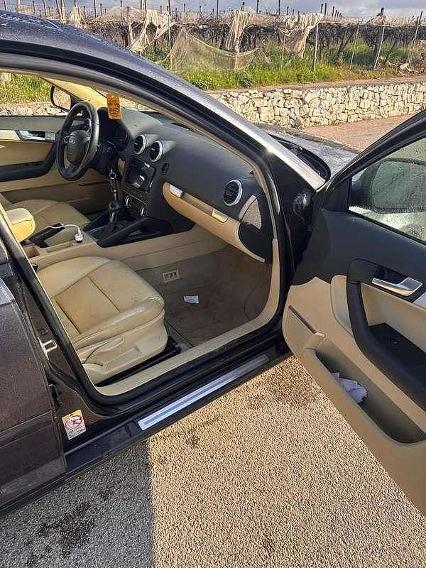 Usata Audi A3 Sportback Ambiente 140 CV (102 kW) 2008 Grigio Utilitaria