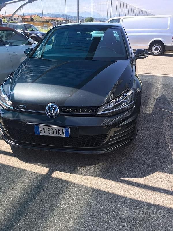 Usata VW Golf VII GTD 186 CV (136 kW) 2013 Grigio Berlina