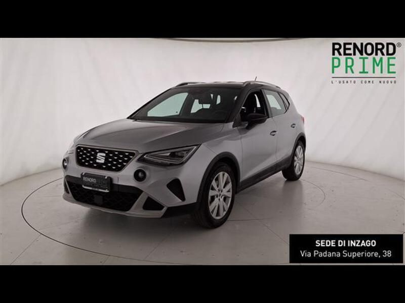 Usata Seat Arona Xperience 95 CV (69 kW) 2022 Grigio chiaro SUV