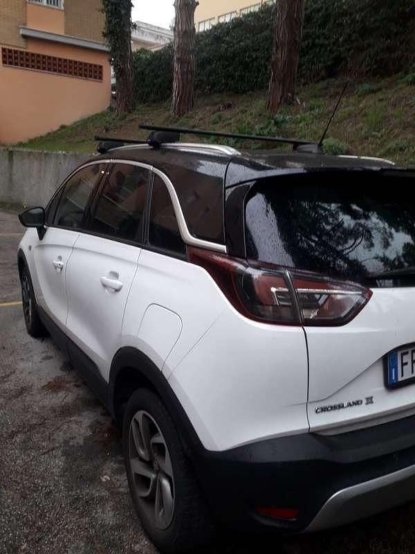 Usata Opel Crossland X 82 CV (60 kW) 2018 Bianco SUV