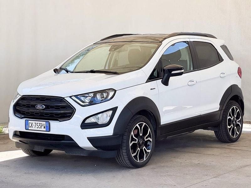Bianco Usata 2022 Ford Ecosport Active SUV | 14.520 € (Buon prezzo) - Immagine 1/4