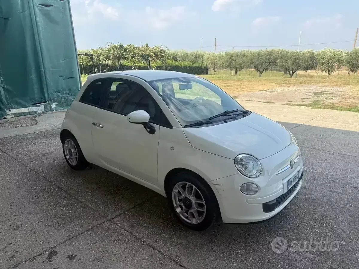 Usata Fiat 500 Sport 69 CV (50 kW) 2011 Bianco Berlina
