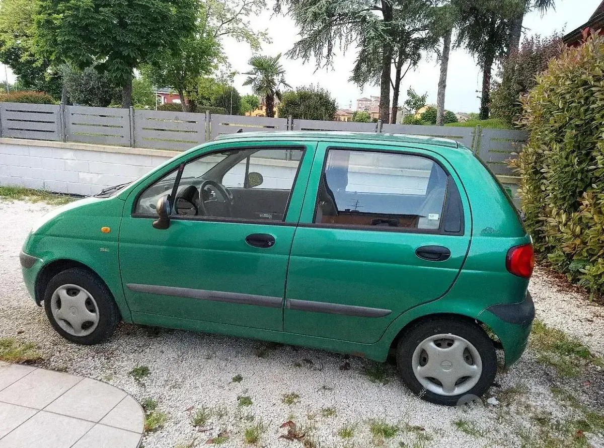 Usata Chevrolet Matiz SE 51 CV (37 kW) 2001 Verde Utilitaria