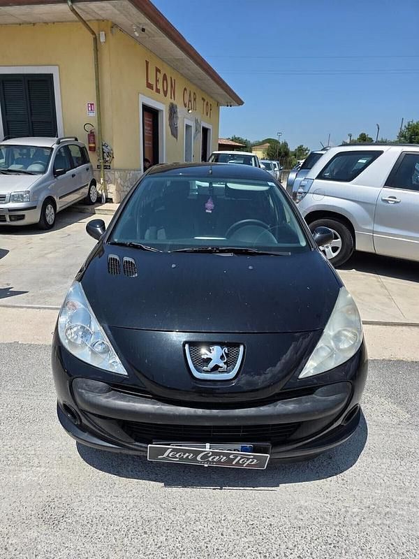 Usata Peugeot 206 60 CV (44 kW) 2010 Nero Berlina