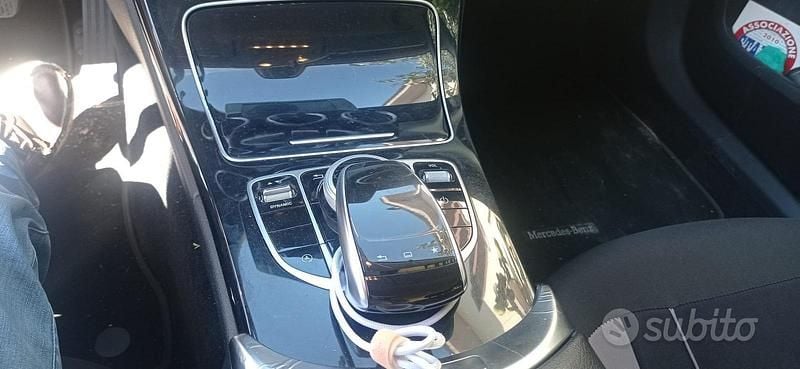 Usata Mercedes C180 Executive 156 CV (114 kW) 2016 Nero Berlina