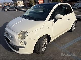 Usata Fiat 500 Lounge 2008 Bianco Utilitaria