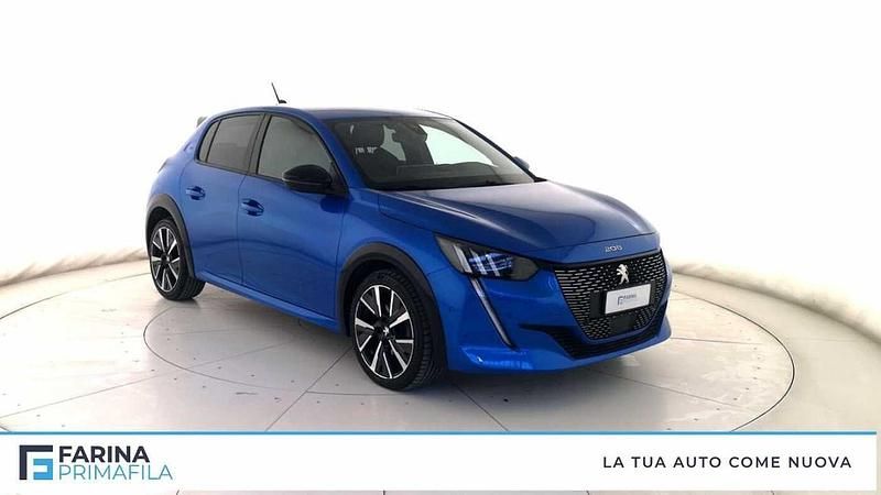 Usata Peugeot 208 GT 131 CV (96 kW) 2021 Blu Utilitaria