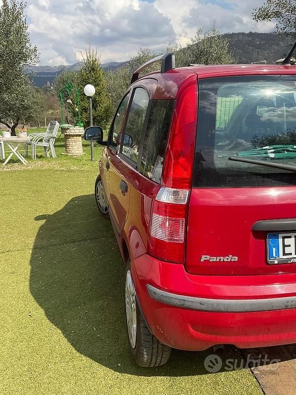Usata Fiat Panda 77 CV (56 kW) 2008 Rosso Utilitaria