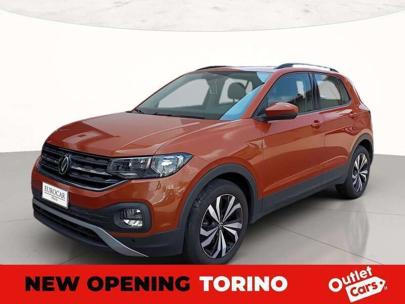 Energetic orange metallizzato Usata 2022 VW T-Cross Style SUV | 18.900 € (Buon prezzo) - Immagine 1/4
