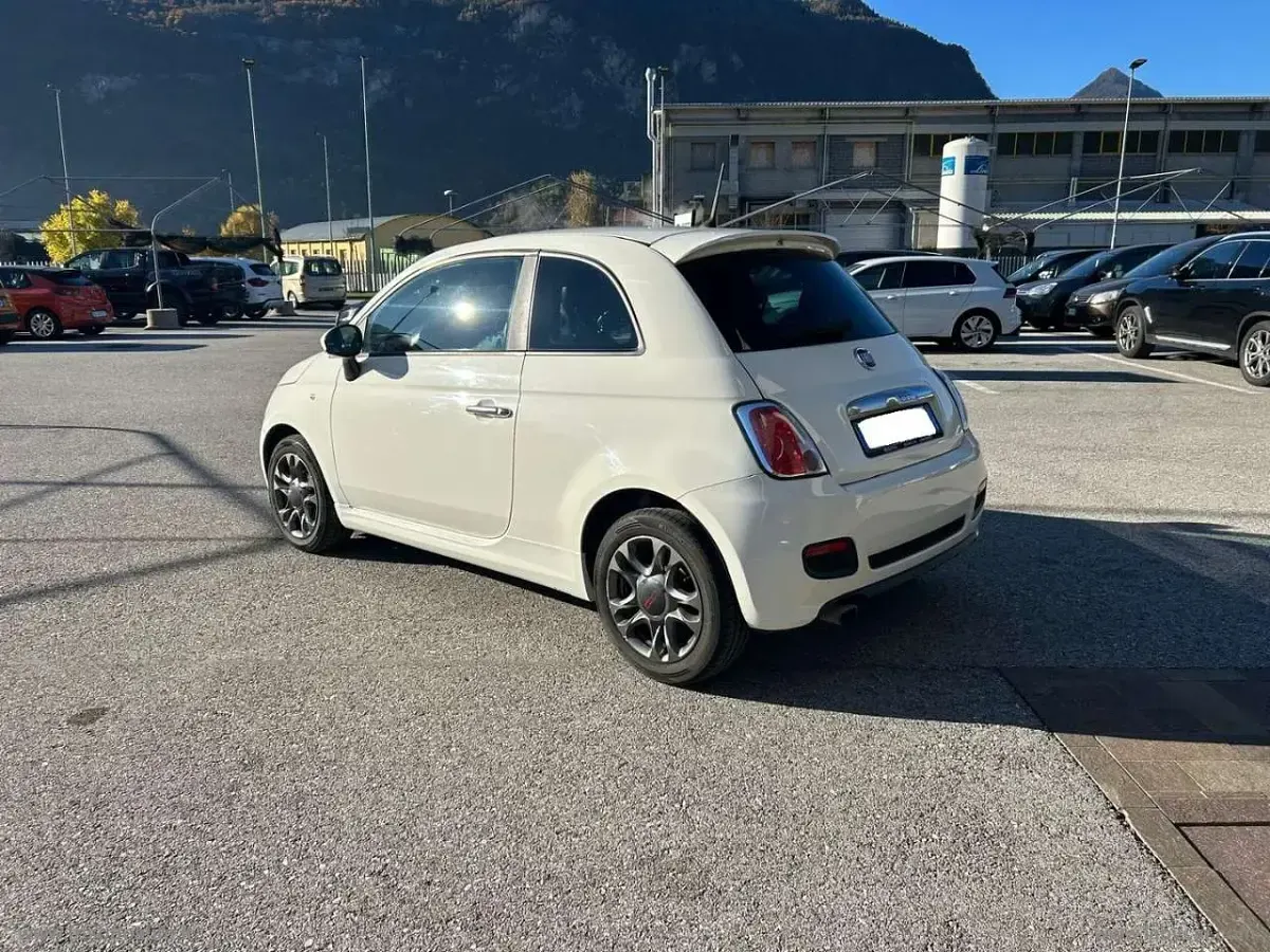 Usata Fiat 500S S 69 CV (50 kW) 2015 Bianco Berlina