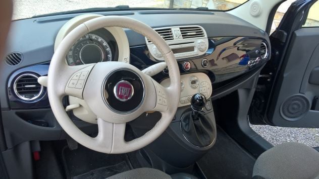 Venduto Fiat 500c Lounge 1 2 Cabrio B Auto Usate In Vendita