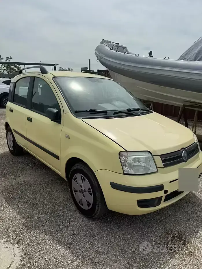 Usata Fiat Panda 60 CV (44 kW) 2005 Giallo Utilitaria