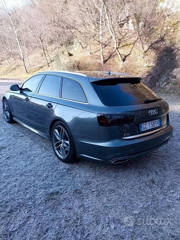 Usata Audi A6 S-Line 218 CV (160 kW) 2016 Grigio Station wagon