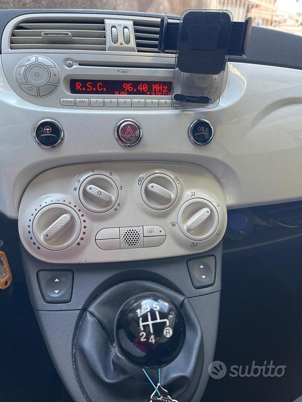 Usata Fiat 500 69 CV (50 kW) 2014 Bianco Utilitaria