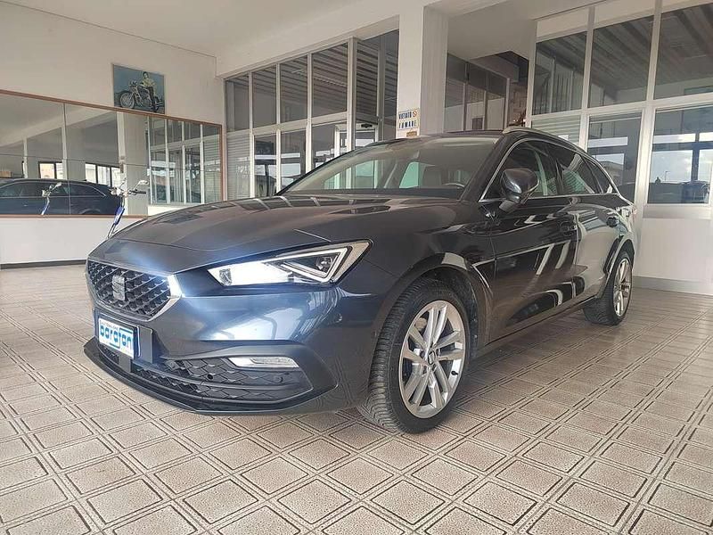 Usata Seat Leon ST 150 CV (110 kW) 2020 Grigio Station wagon