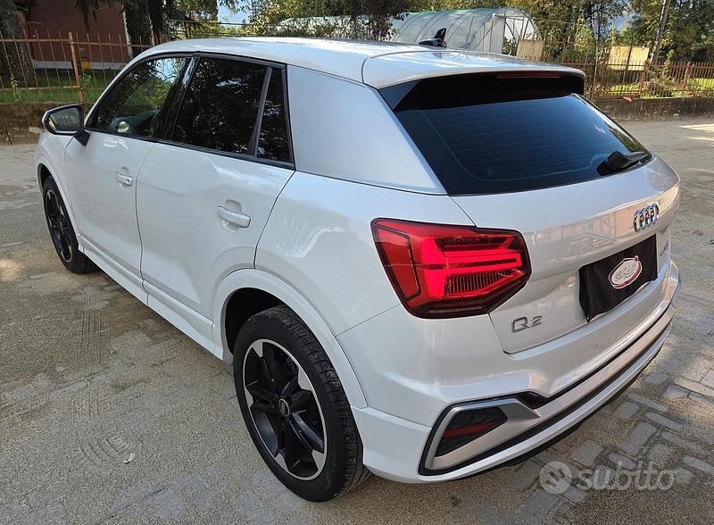 Usata Audi Q2 S-Line 110 CV (80 kW) 2021 Bianco SUV