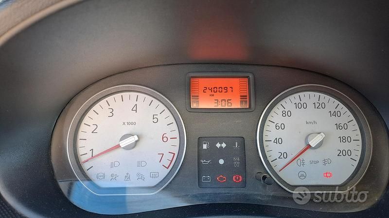 Usata Dacia Sandero 75 CV (55 kW) 2008 Grigio Utilitaria