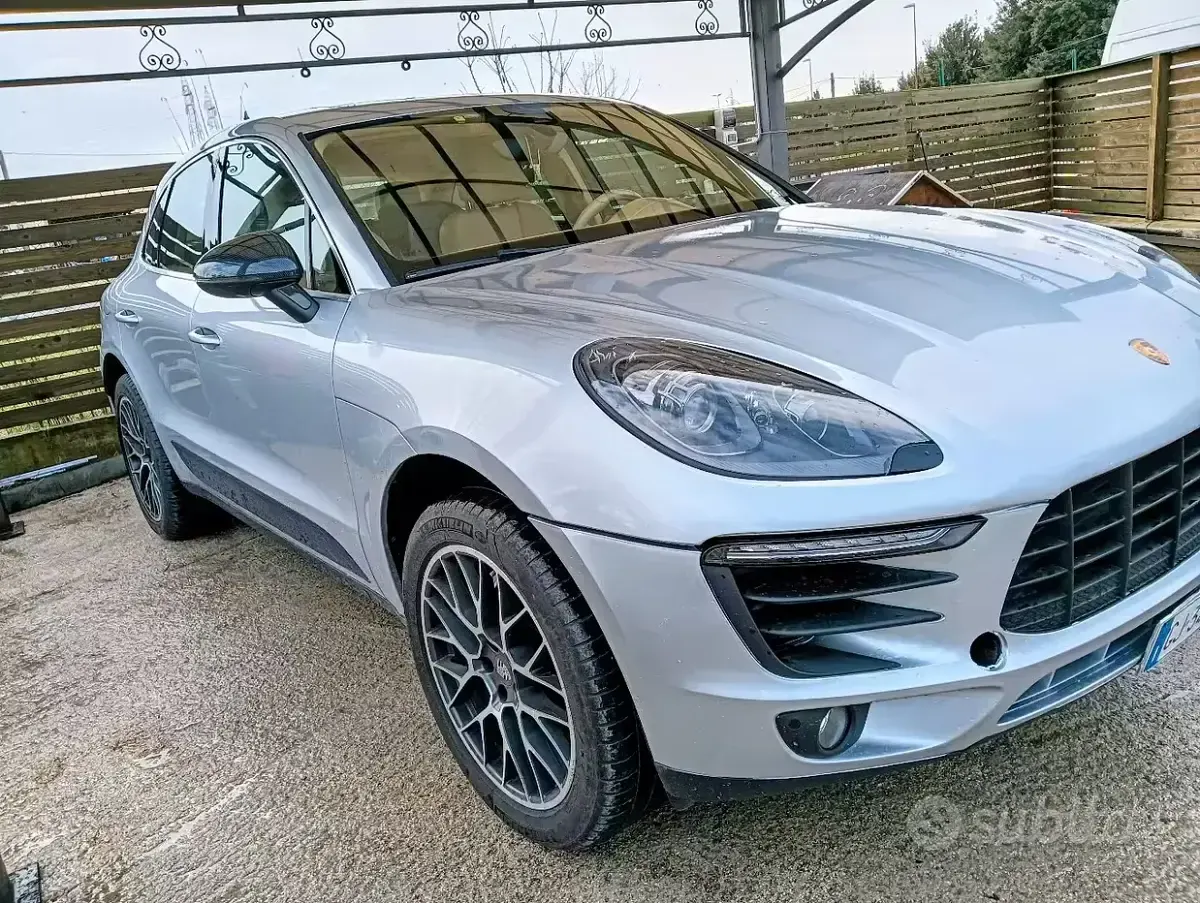 Usata Porsche Macan S 250 CV (183 kW) 2014 Grigio SUV