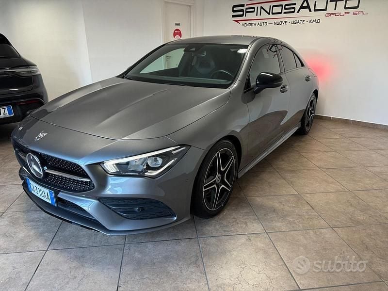 Usata Mercedes CLA200 Premium 150 CV (110 kW) 2020 Grigio Berlina