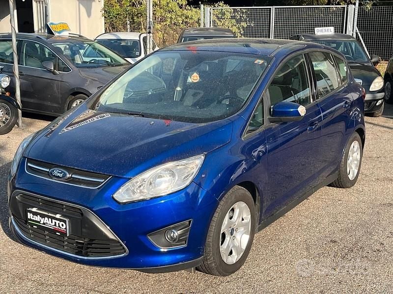 Usata Ford C-MAX 115 CV (84 kW) 2015 Blu Monovolume