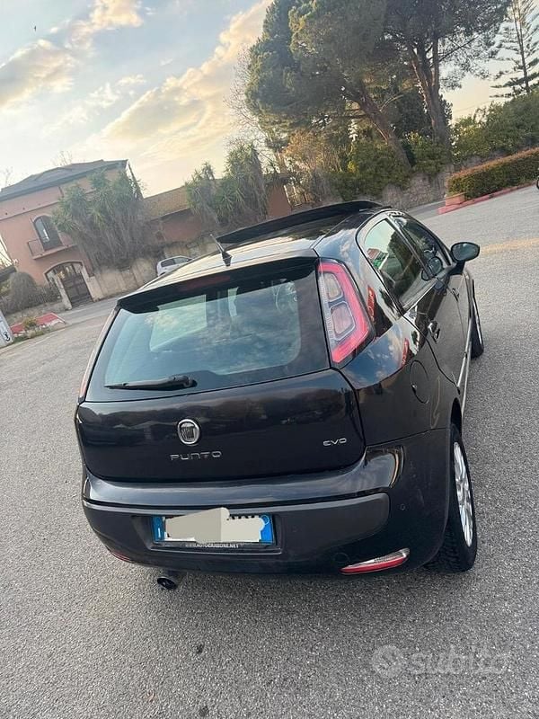 Usata Fiat Punto Evo 2012 Nero Utilitaria