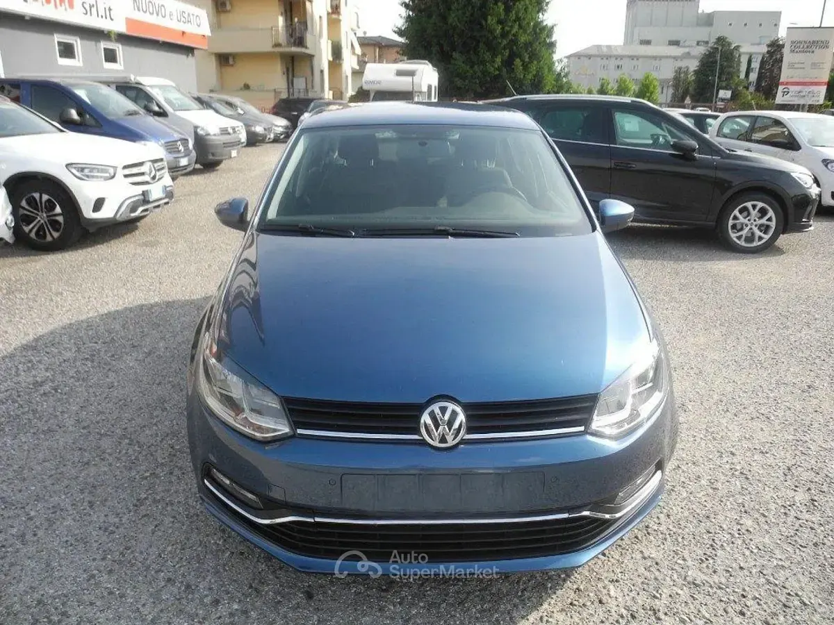 Usata VW Polo 90 CV (66 kW) 2015 Blu Berlina
