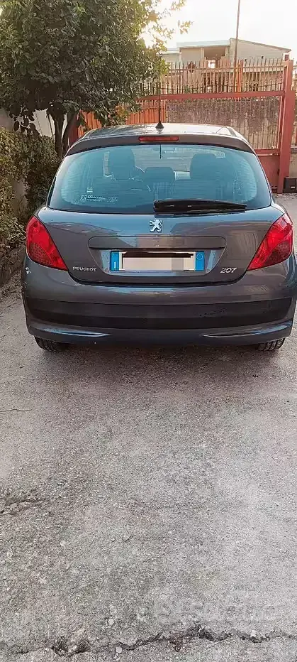 Usata Peugeot 207 68 CV (50 kW) 2007 Grigio Berlina