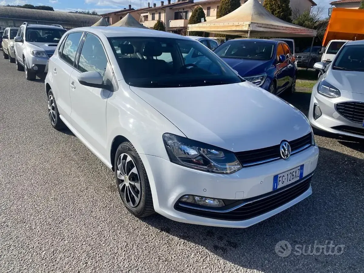 Usata VW Polo Comfortline 90 CV (66 kW) 2017 Bianco Berlina