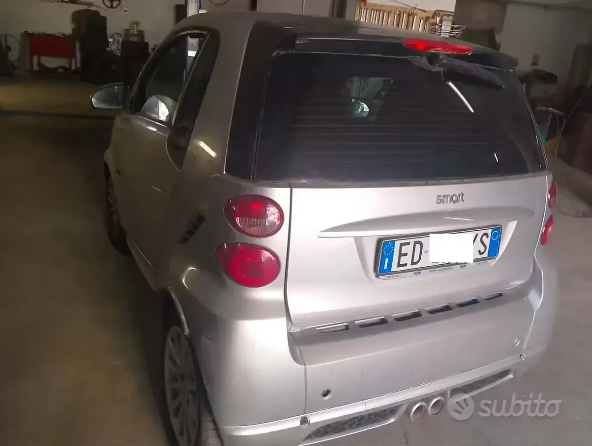 Usata Smart ForTwo Coupé Brabus 98 CV (72 kW) 2010 Grigio Coupé