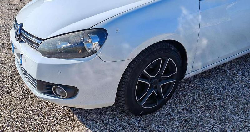 Usata VW Golf VI Highline 160 CV (117 kW) 2009 Bianco Utilitaria