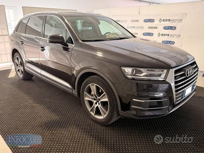 Usata Audi Q7 218 CV (160 kW) 2016 Nero metallizzato SUV