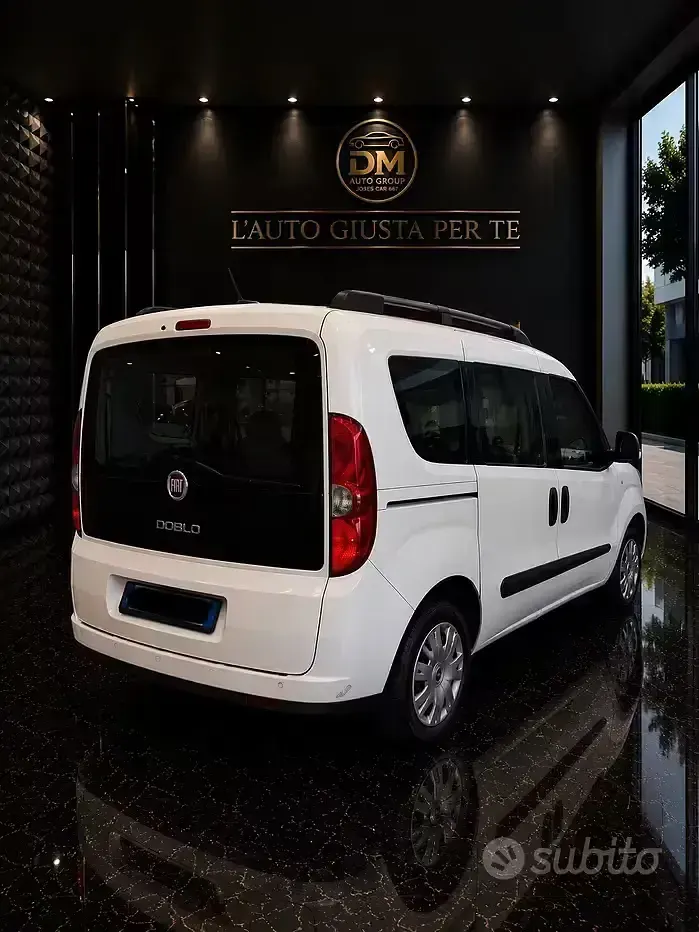 Usata Fiat Doblò Dynamic 120 CV (88 kW) 2012 Bianco Monovolume
