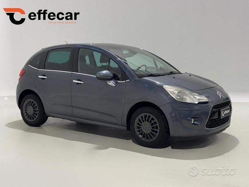 Usata Citroën C3 Exclusive 90 CV (66 kW) 2010 Grigio Berlina