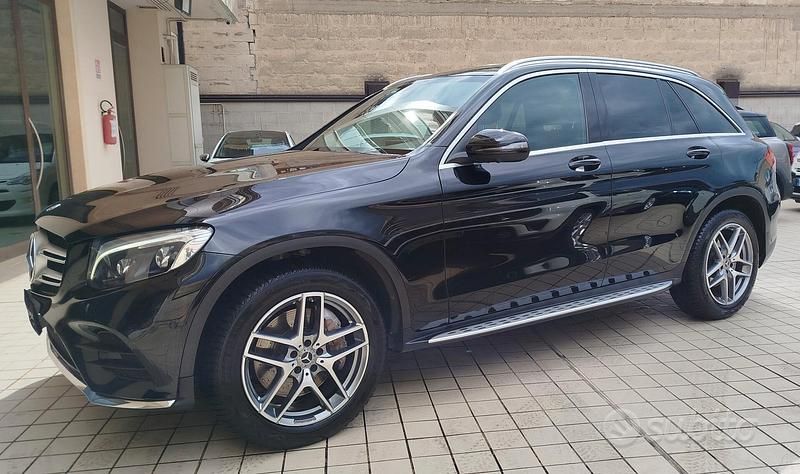 Usata Mercedes GLC250 Premium 204 CV (150 kW) 2018 Nero SUV