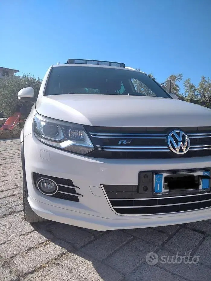 Usata VW Tiguan 75 CV (55 kW) 2012 Bianco SUV