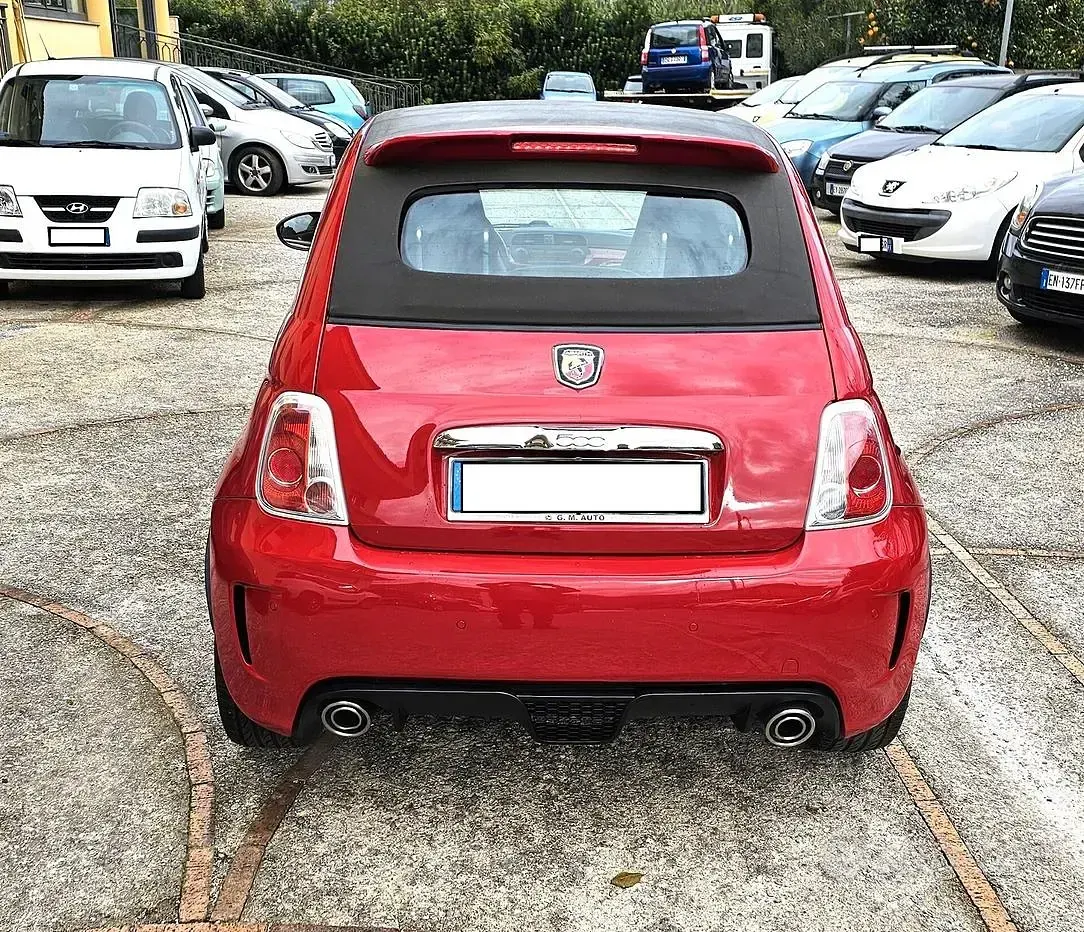 Usata Abarth 500C 140 CV (102 kW) 2011 Rosso Cabrio