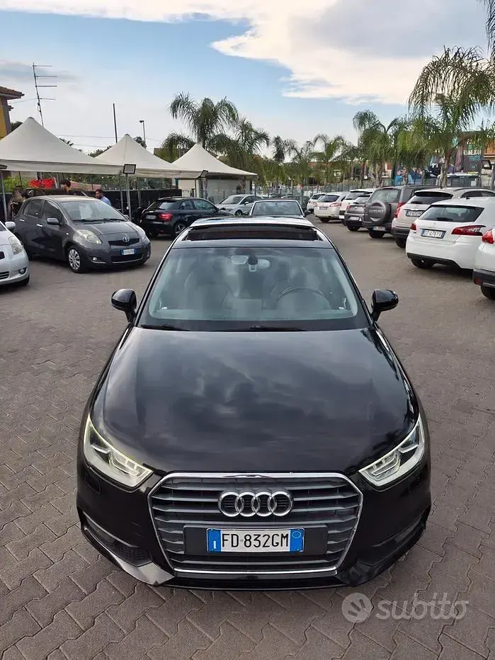 Usata Audi A1 Design 116 CV (85 kW) 2016 Nero Utilitaria