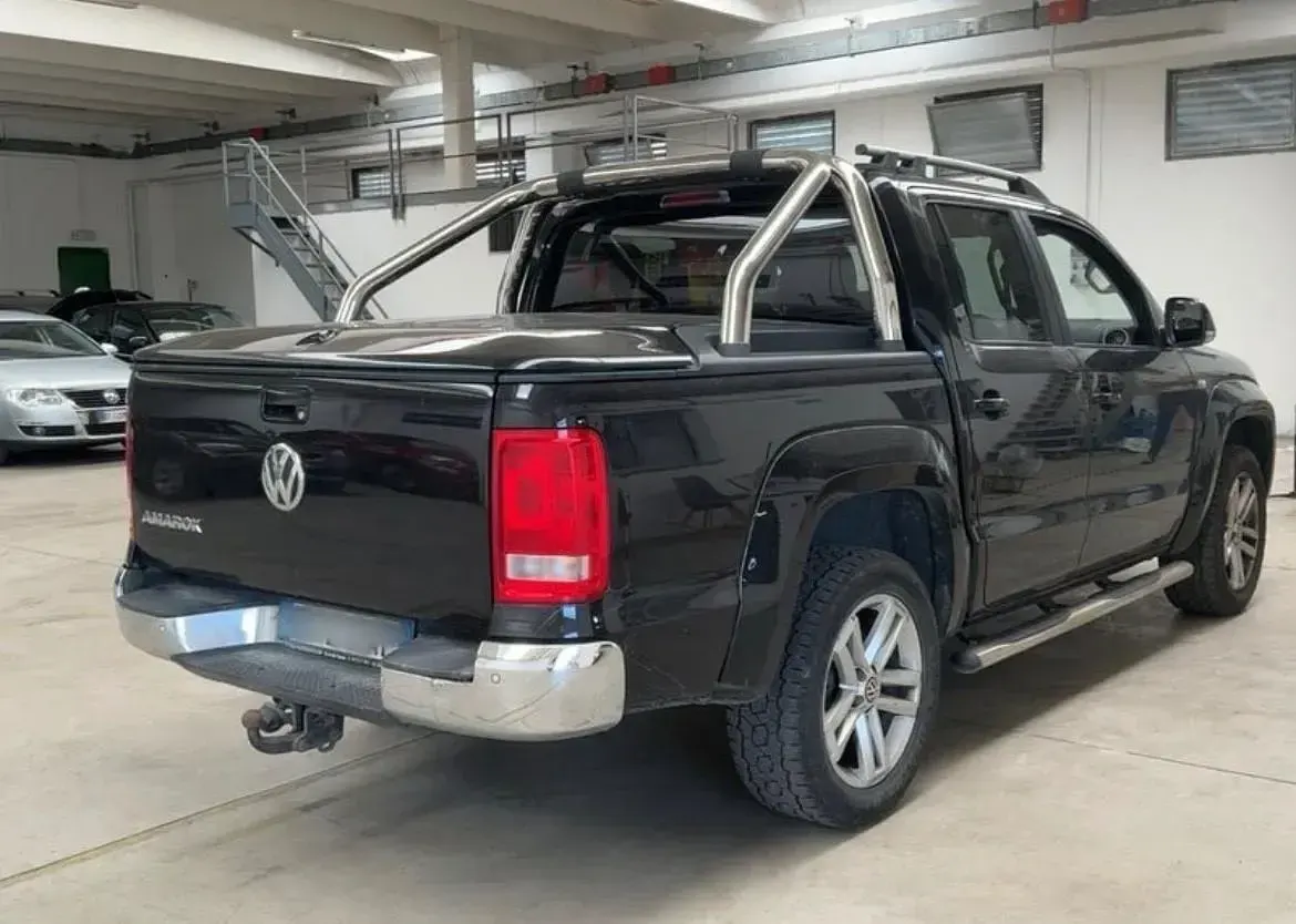 Usata VW Amarok Highline 180 CV (132 kW) 2013 Nero Pick-up