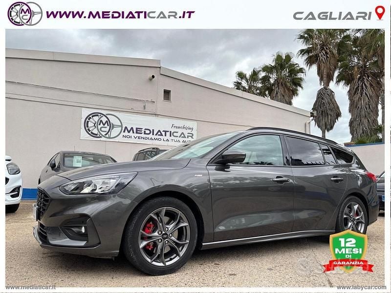 Usata 2021 Ford Focus ST-Line Station wagon | 16.400 € (Buon prezzo) - Immagine 1/4
