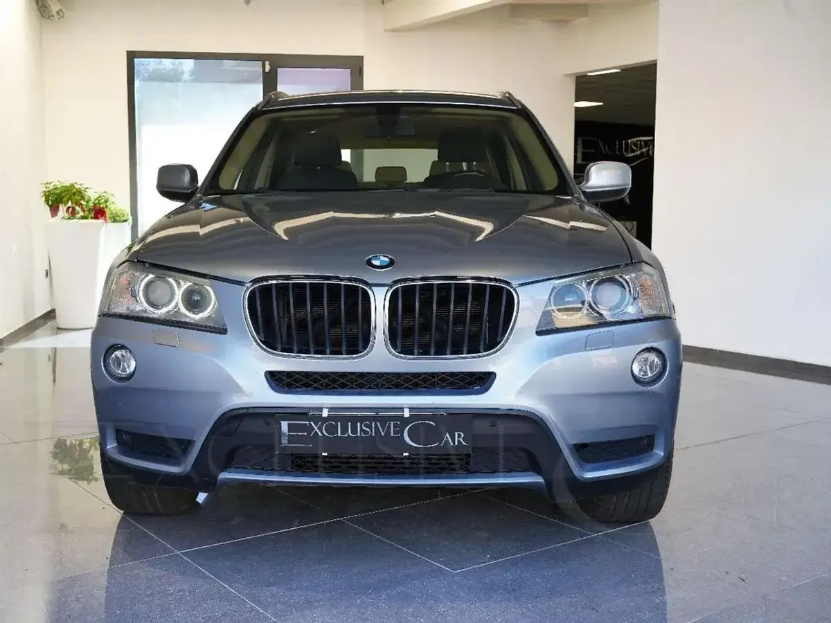 Usata BMW X3 Efficient Dynamics 184 CV (135 kW) 2013 Blu SUV
