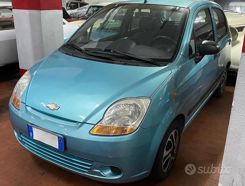 Usata Chevrolet Matiz 67 CV (49 kW) 2006 Blu Utilitaria