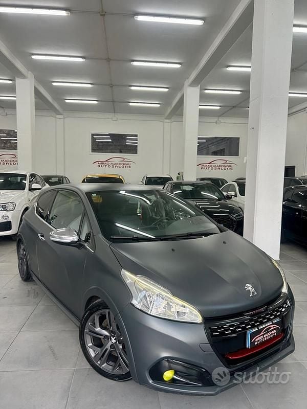 Usata Peugeot 208 GTi 208 CV (152 kW) 2016 Grigio Utilitaria