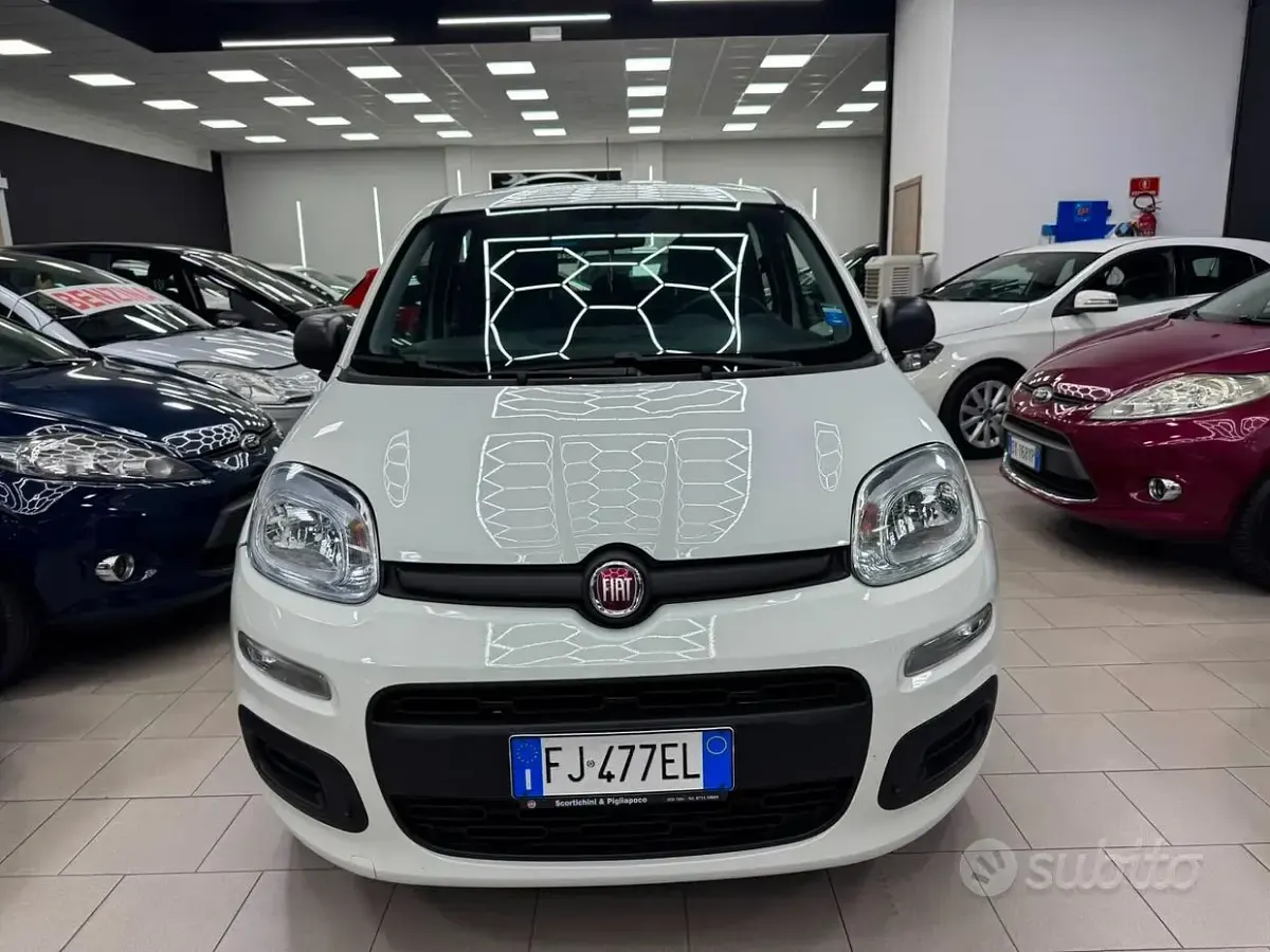 Usata Fiat Panda Easy 80 CV (58 kW) 2017 Bianco Utilitaria