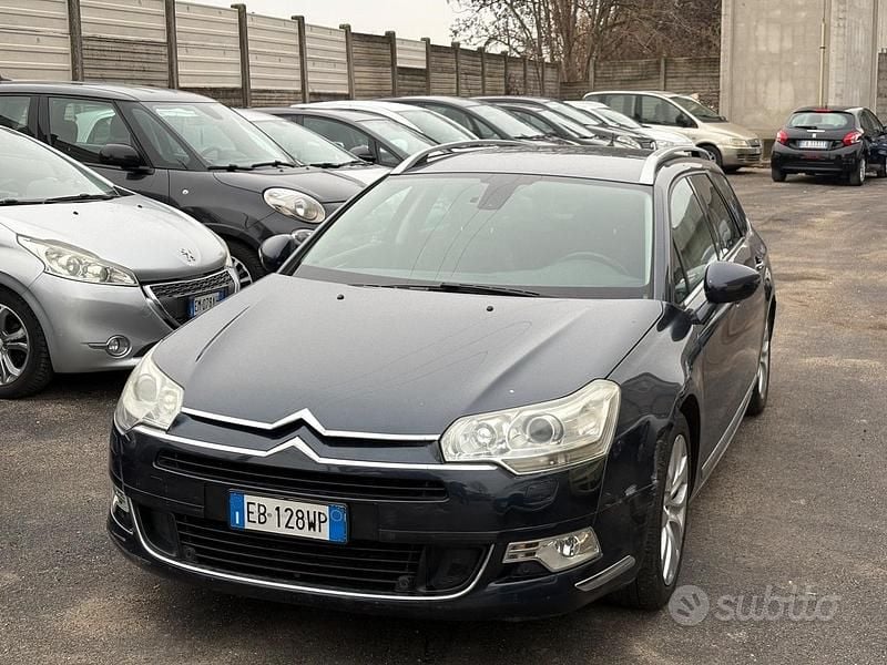 Usata Citroën C5 Exclusive 163 CV (119 kW) 2010 Blu Berlina