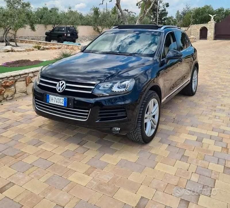 Usata VW Touareg Executive 245 CV (180 kW) 2011 Nero SUV